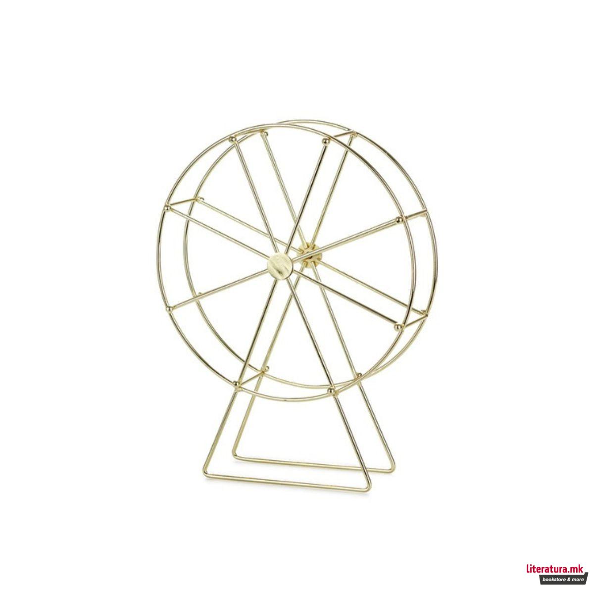 Метален држач за накит, Golden Wheel 