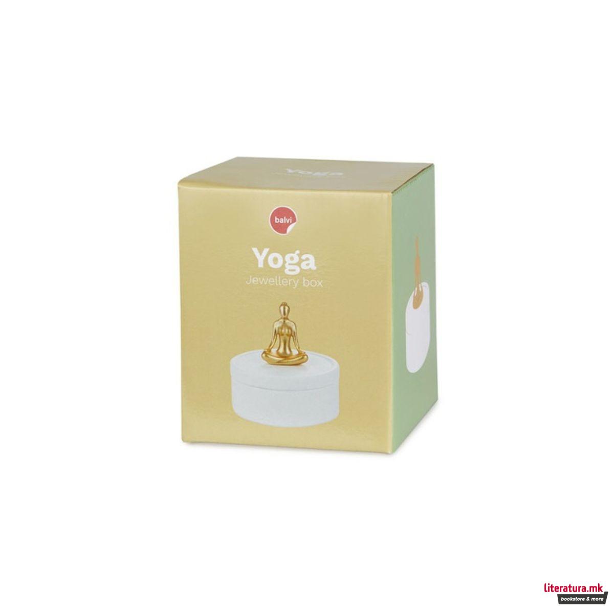 Порцеланска кутија за накит, Yoga 