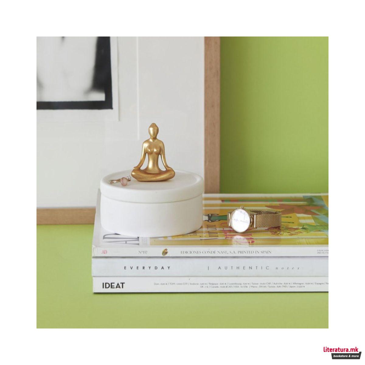 Порцеланска кутија за накит, Yoga 