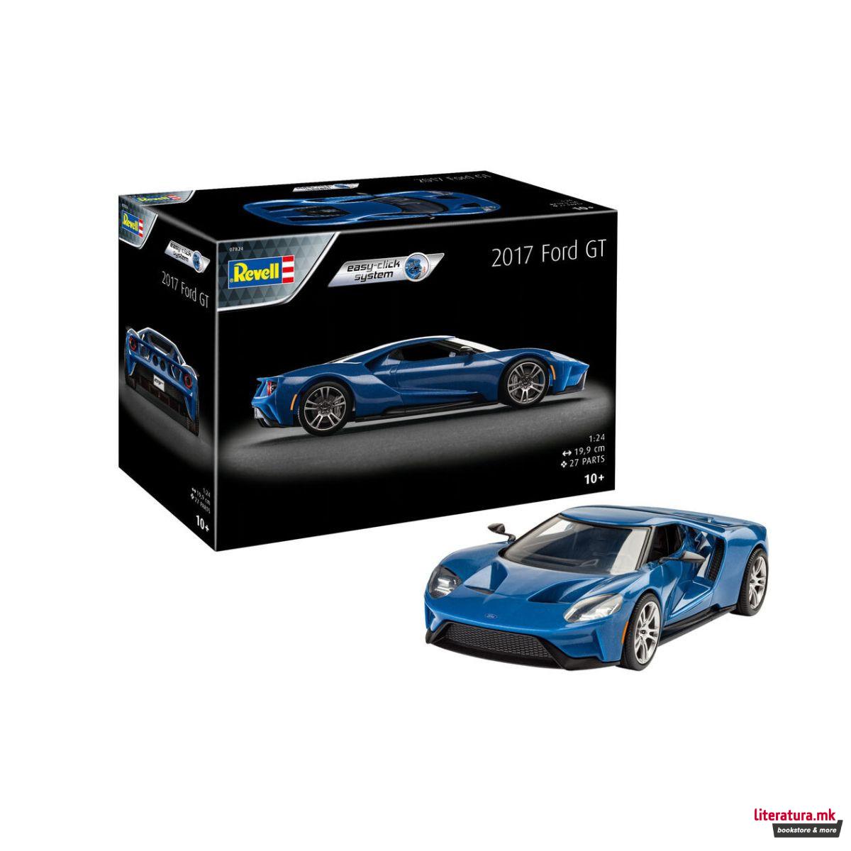 Макета, 2017 Ford GT, 1:24 