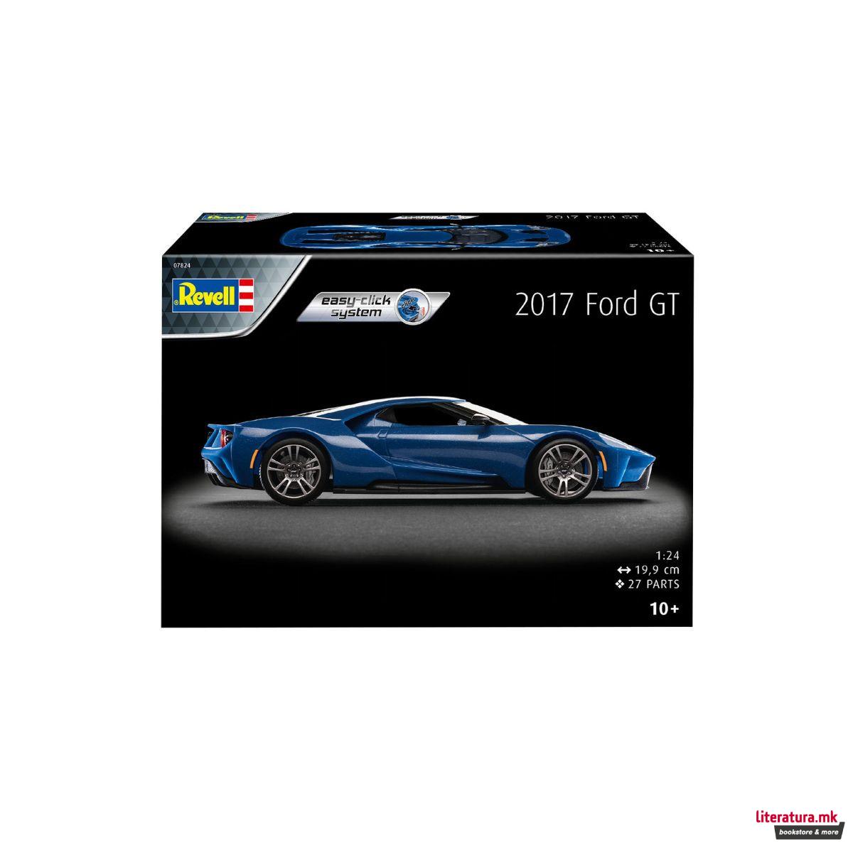 Макета, 2017 Ford GT, 1:24 