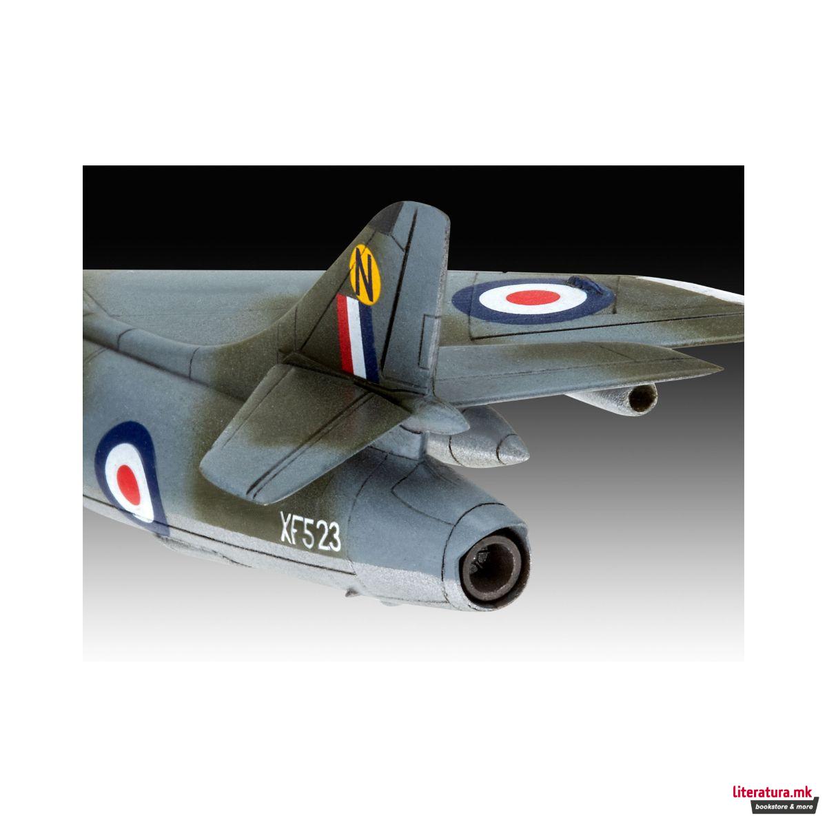 Сет макета + бои, Hawker Hunter FGA.9, 1:144