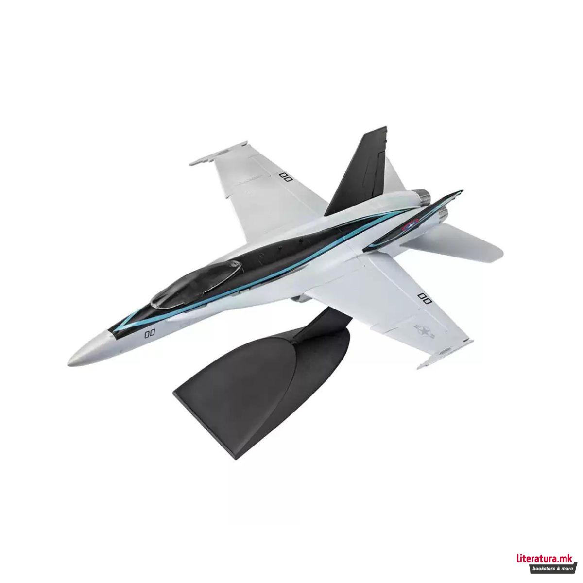 Сет макета + бои, Top Gun - Maverick's F/A-18 Hornet, 1:72