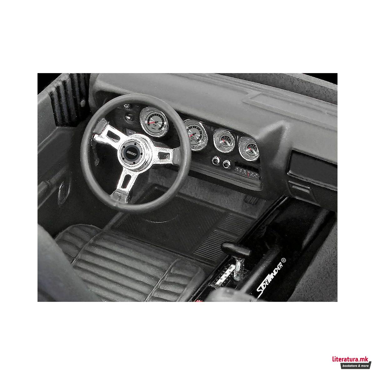 Сет макета + бои, Fast &Furious - Dominic's 1971 Plymouth GTX, 1:24 