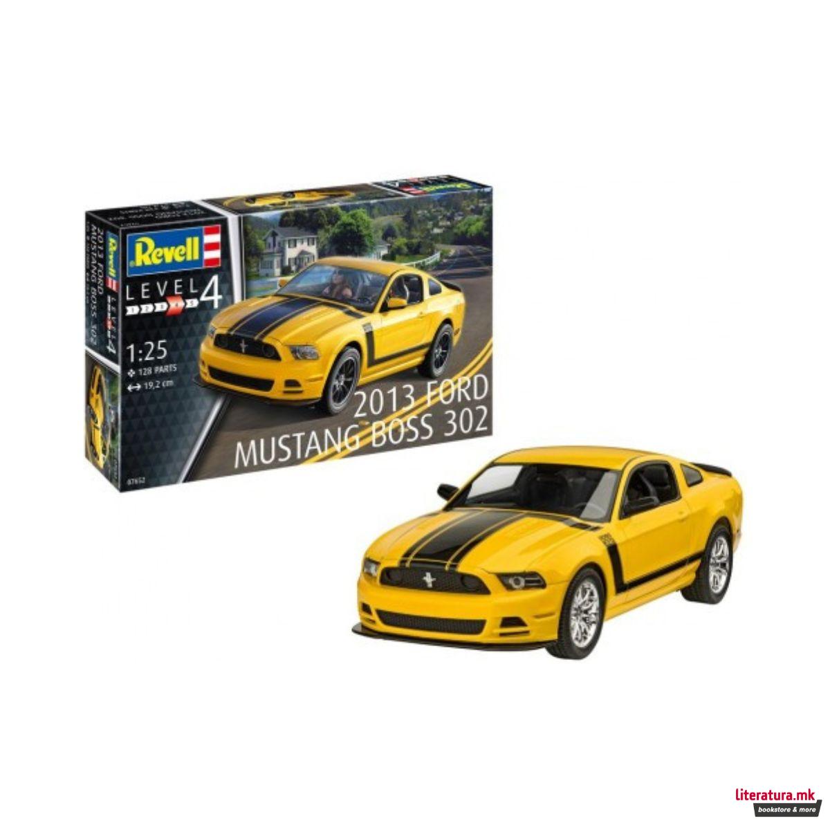 Макета, 2013 Ford Mustang Boss 302, 1:24 