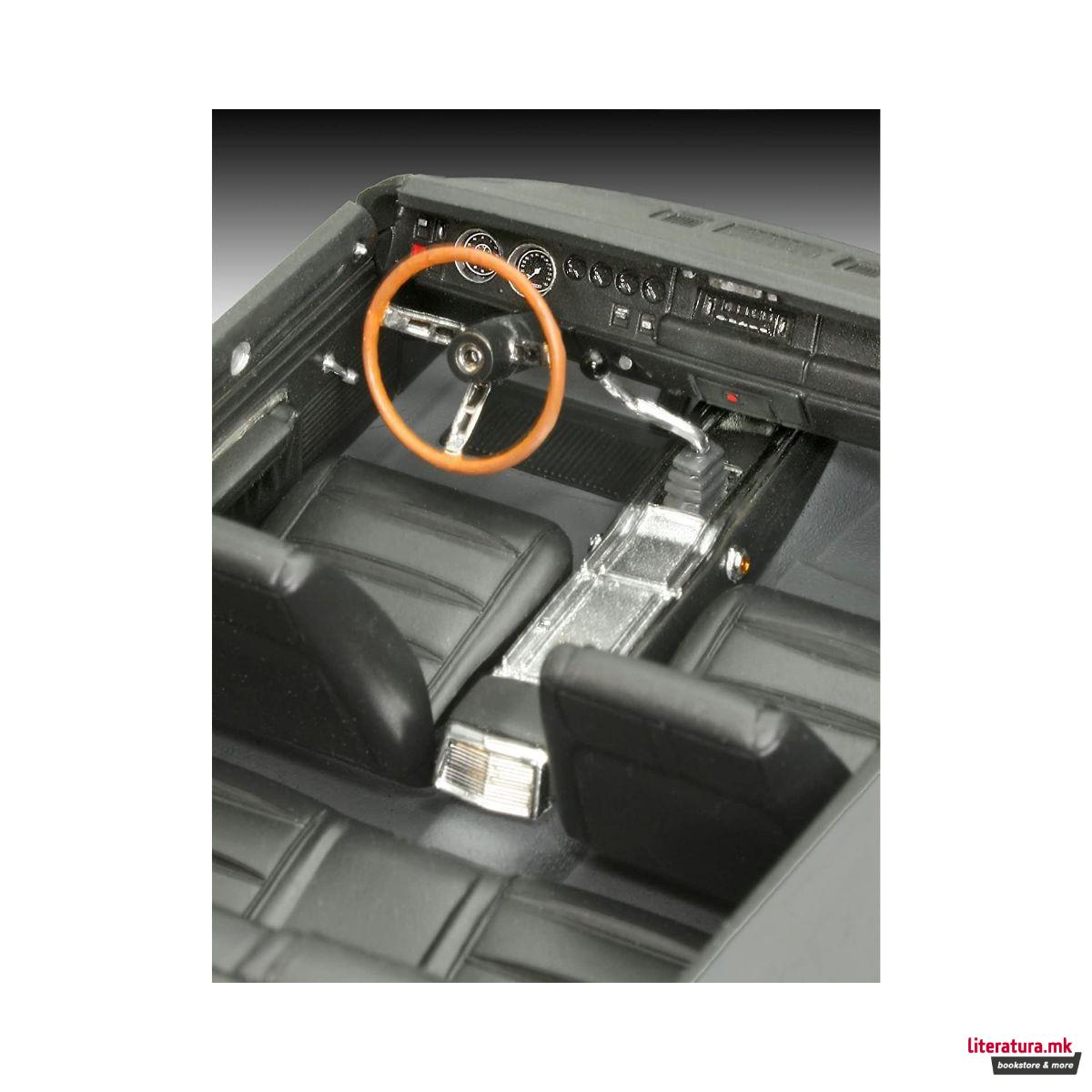 Макета, '68 Dodge Charger R/T, 1:25 