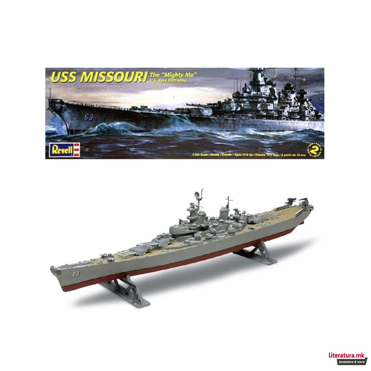 Макета, USS Missouri 