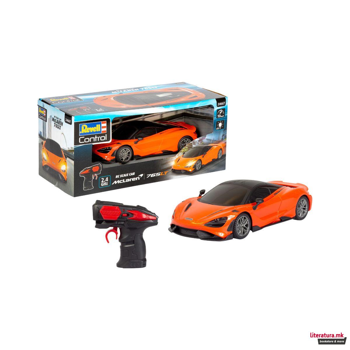 Макета, Revell Control, McLaren 765LT, 1:24 