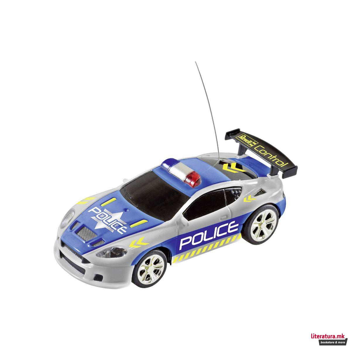 Мини количка со далечинско управување, Mini RC - Police Car