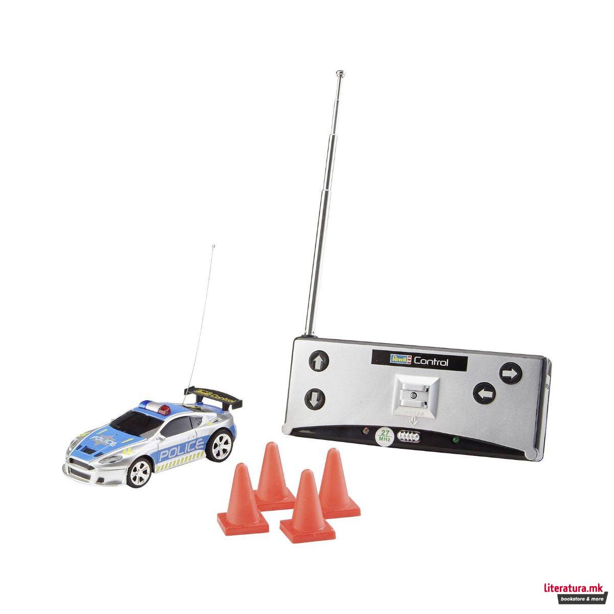 Мини количка со далечинско управување, Mini RC - Police Car