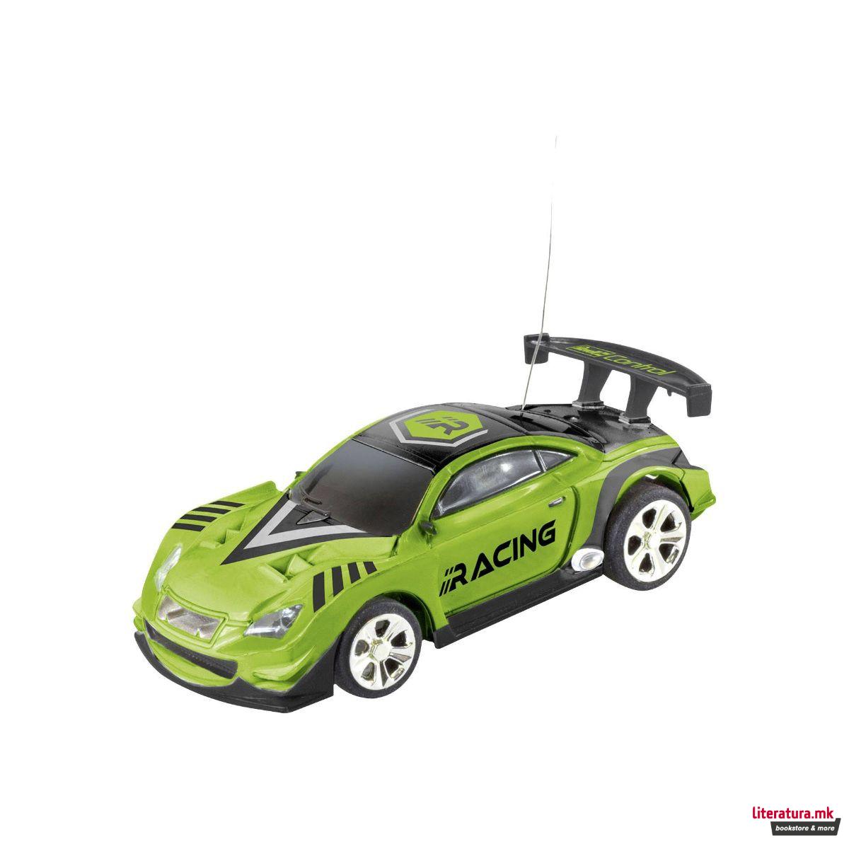 Мини количка со далечинско управување, Mini RC - Racing Car Green 