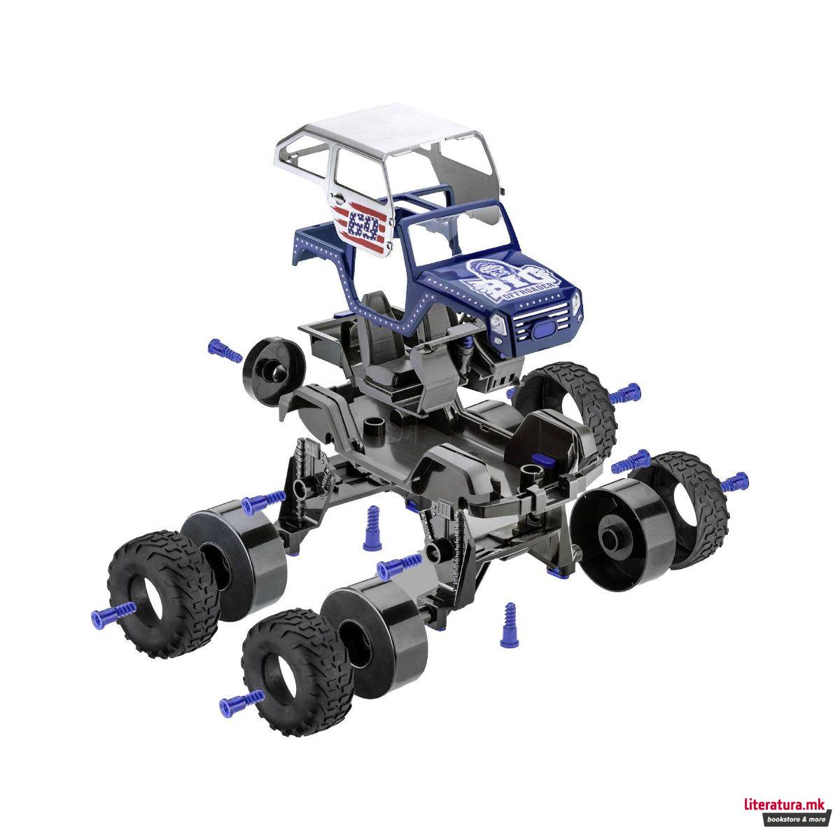 Макета, First Construction, Monster Truck, 1:20 