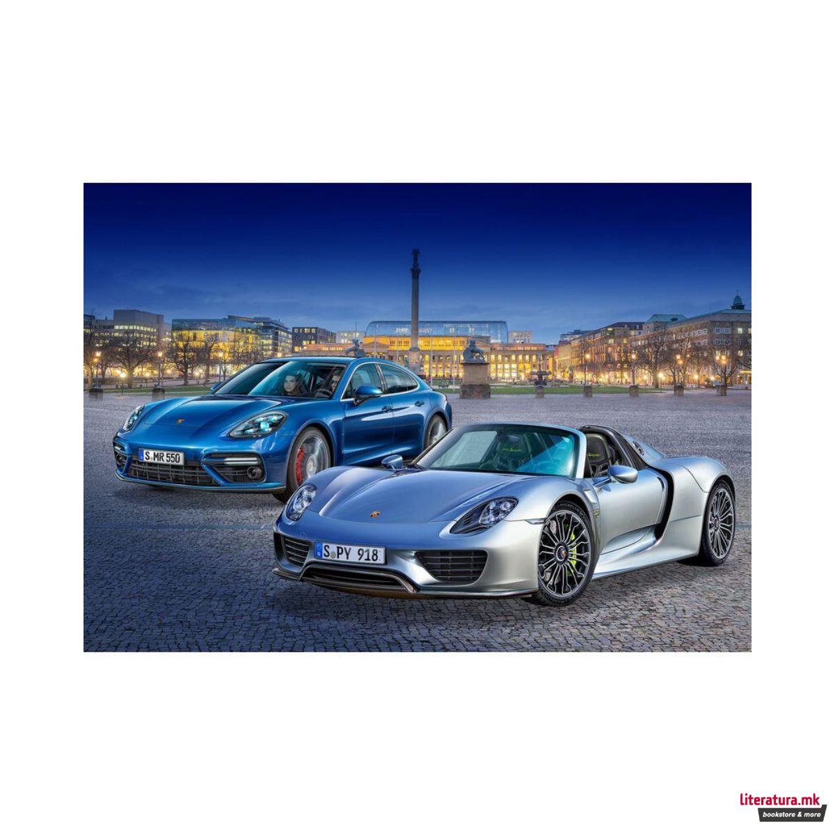 Макета, Porsche Panamara & Porsche 918 Spyder, 1:24 