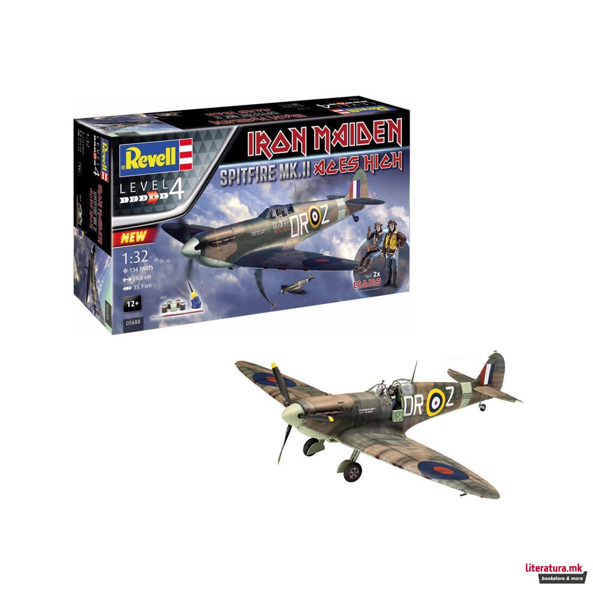 Макета, Iron Maiden - Spitfire MK.II Aces High, 1:32 