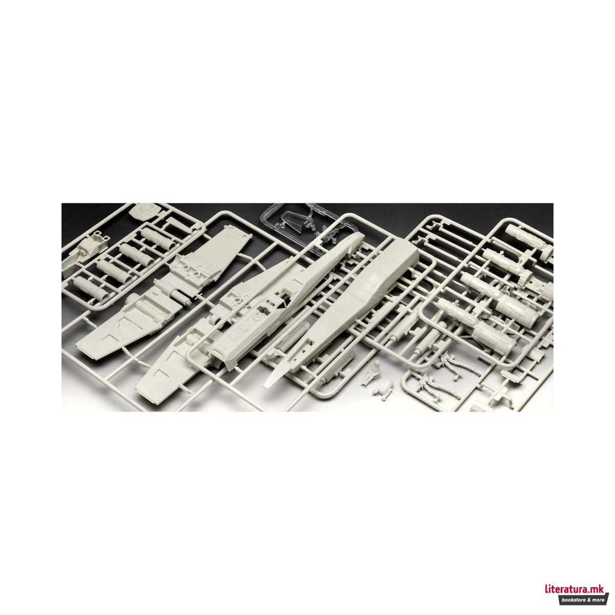 Макета, Star Wars: Collector Set X-Wing Fighter + TIE Fighter, 1:57/1:65 