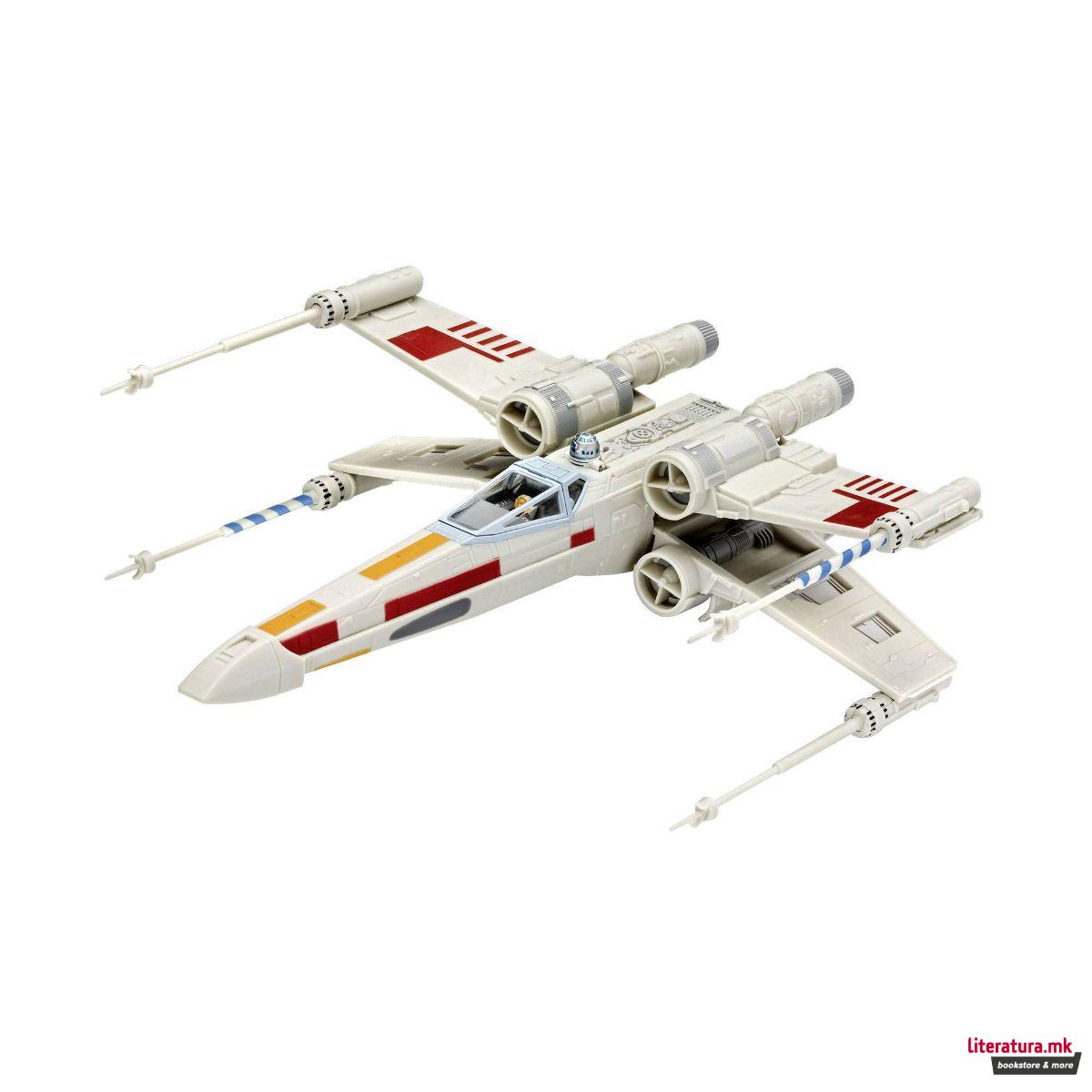 Макета, Star Wars: Collector Set X-Wing Fighter + TIE Fighter, 1:57/1:65 