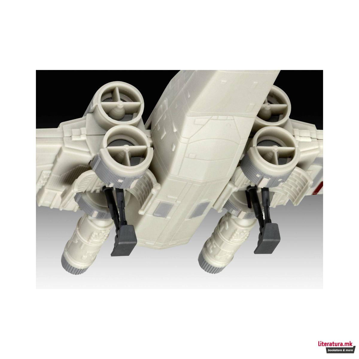 Макета, Star Wars: Collector Set X-Wing Fighter + TIE Fighter, 1:57/1:65 