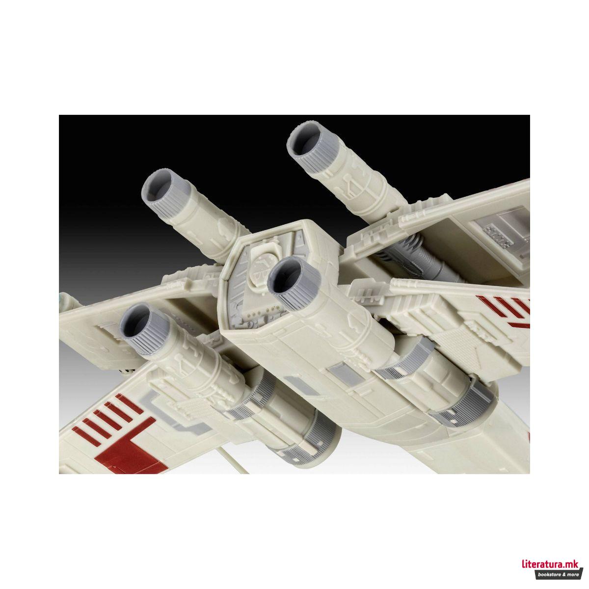 Макета, Star Wars: Collector Set X-Wing Fighter + TIE Fighter, 1:57/1:65 