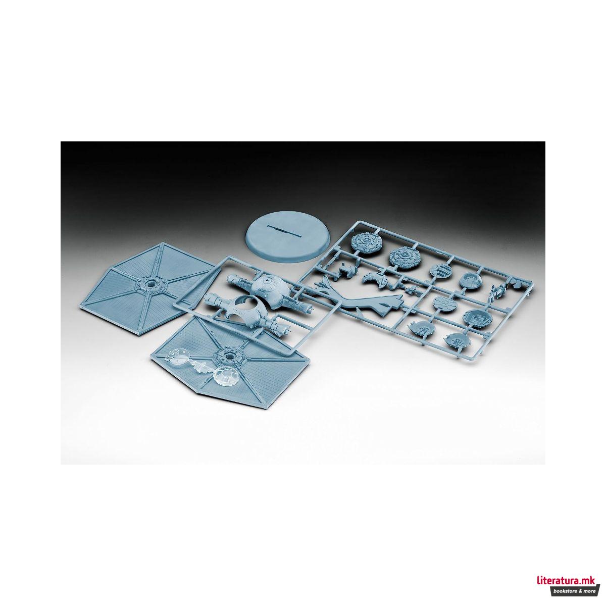 Сет макета + бои, Star Wars - Tie Fighter, 1:110 