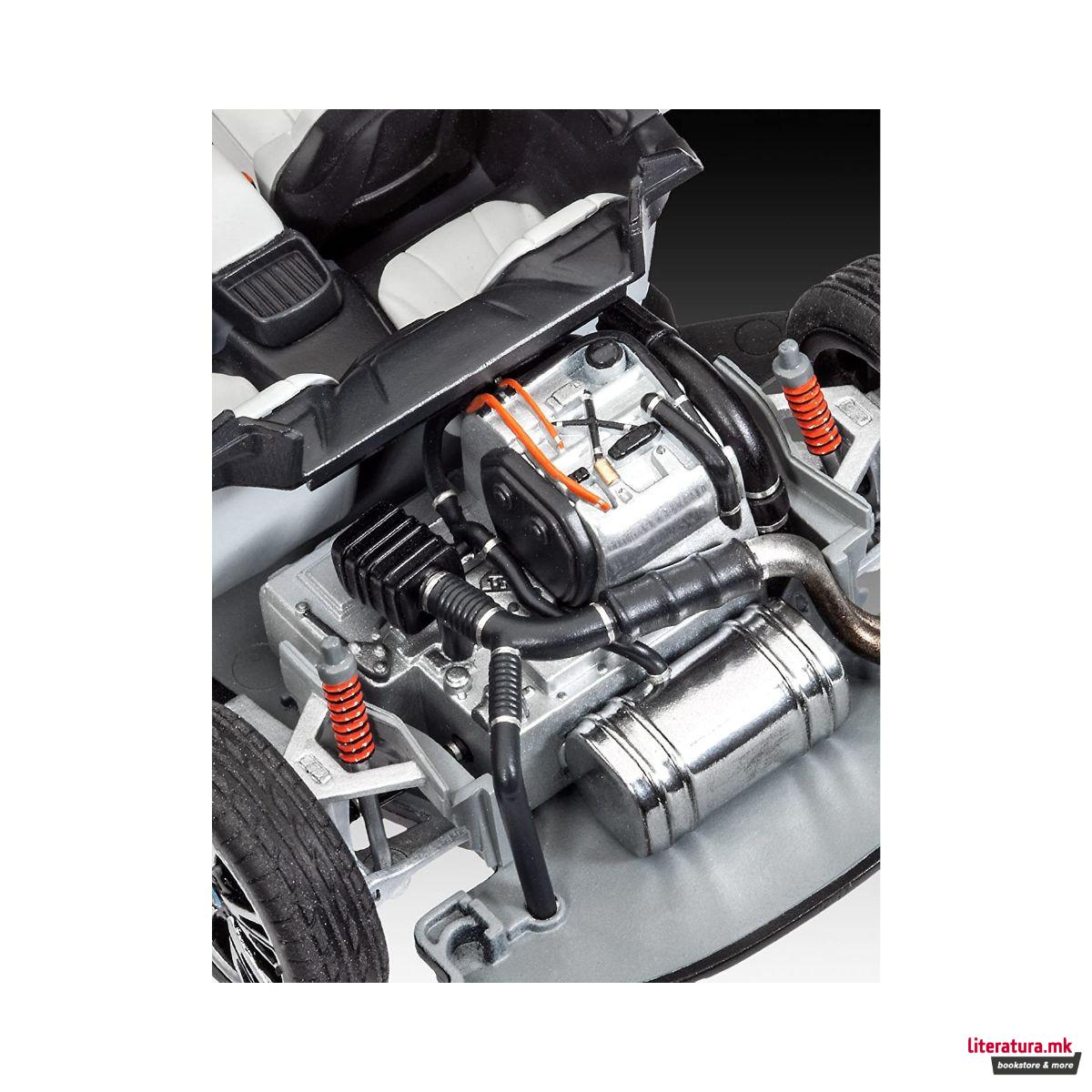 Сет макета + бои, BMW i8, 1:24 