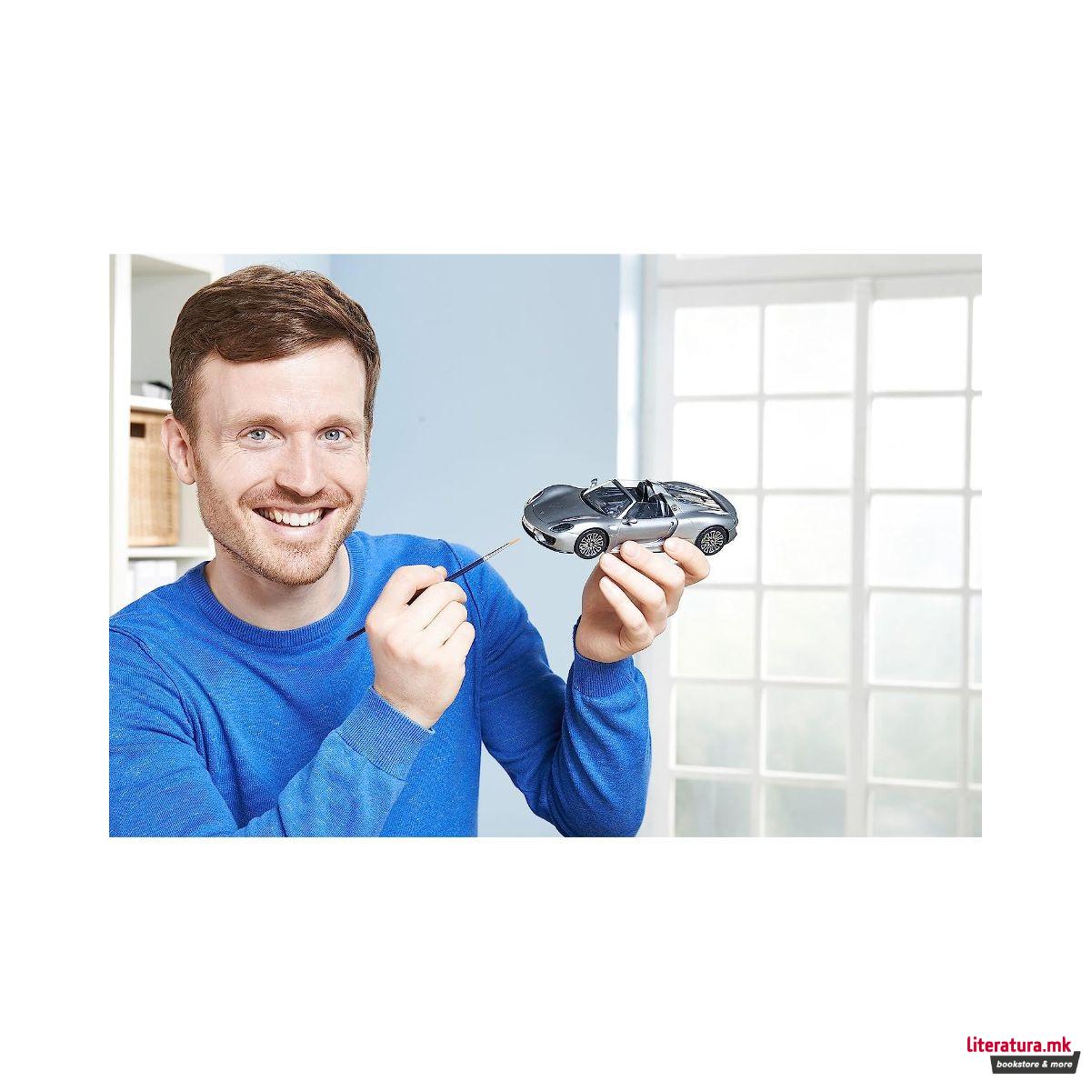 Сет макета + бои, Porsche 918 Spyder , 1:24 