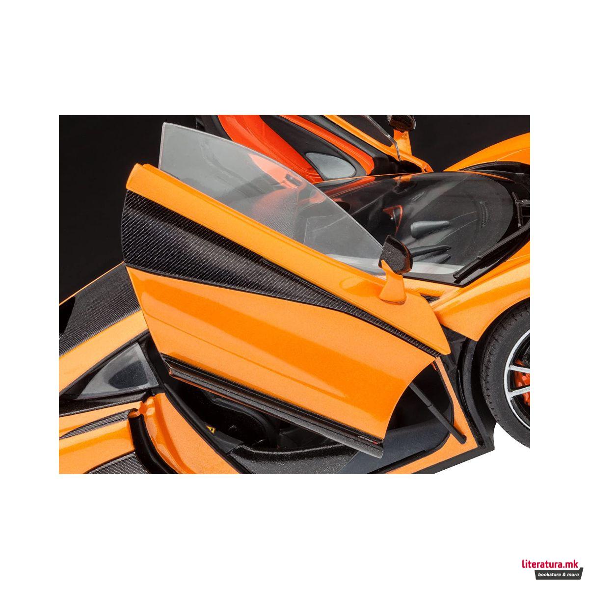 Сет макета + бои, McLaren 570S, 1:24 