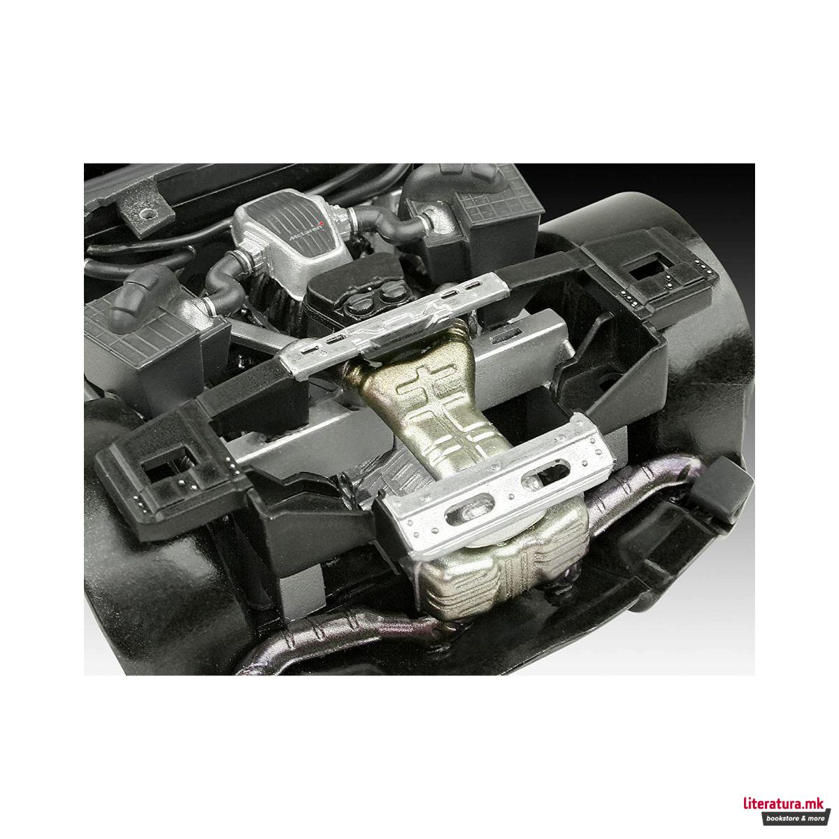 Сет макета + бои, McLaren 570S, 1:24 