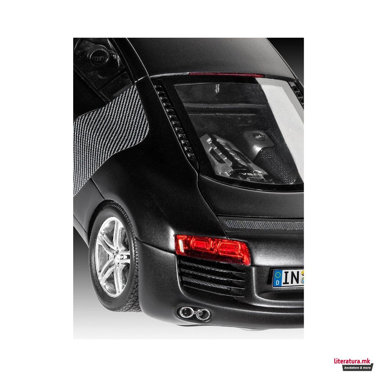 Сет макета + бои, Audi R8, 1:24 