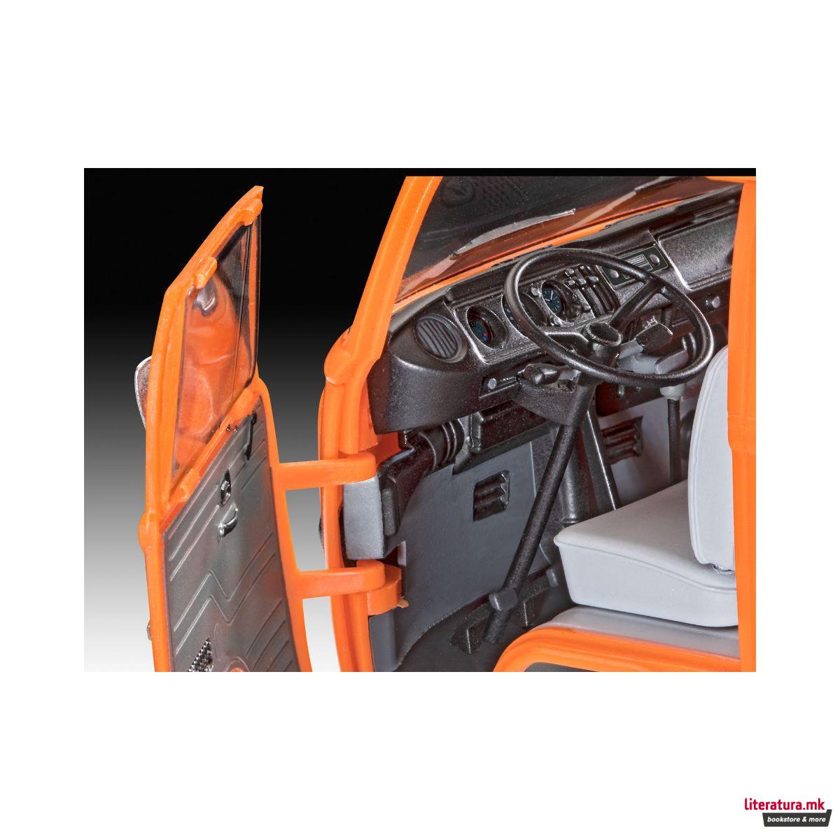 Сет макета + бои, VW T2 Bus, 1:24 