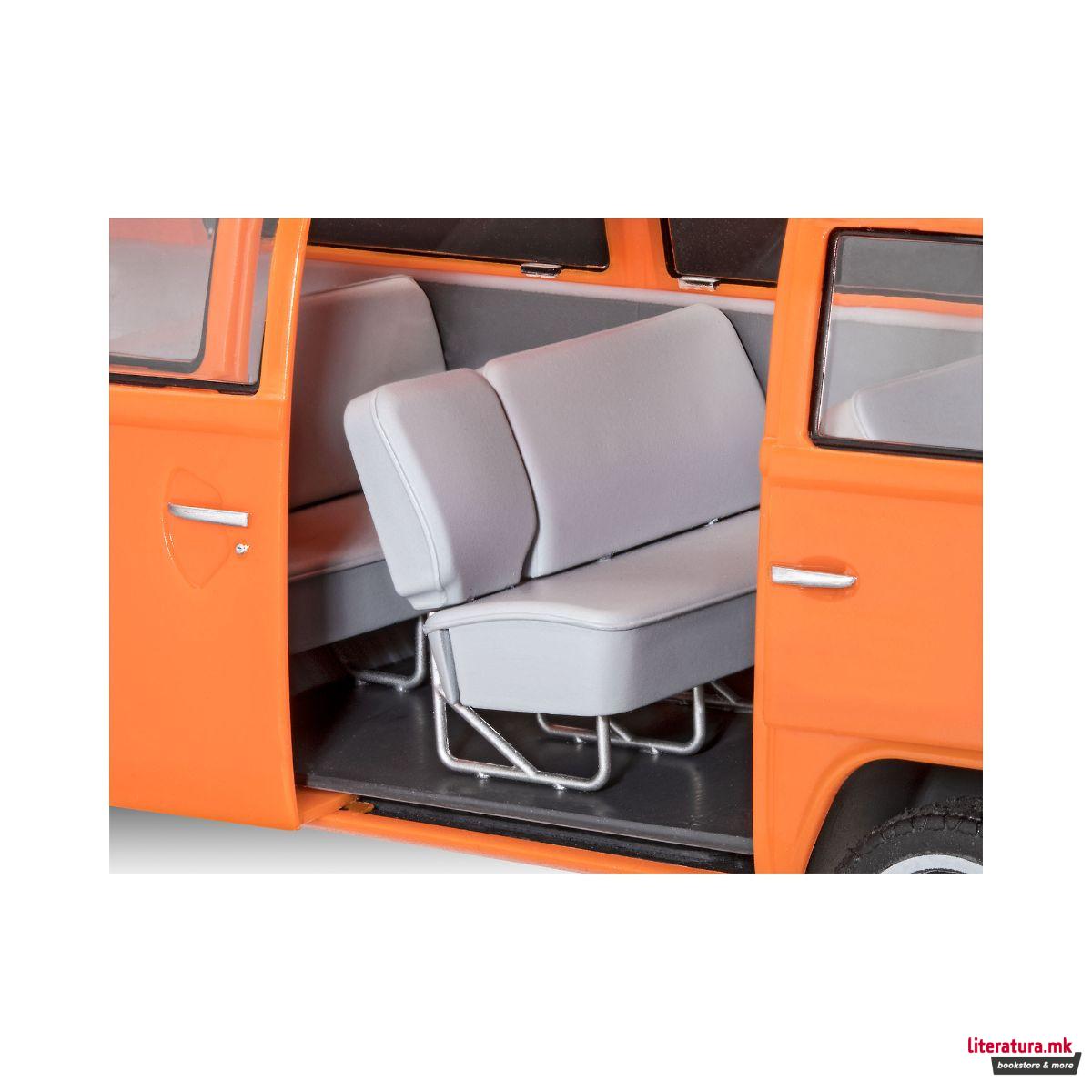 Сет макета + бои, VW T2 Bus, 1:24 