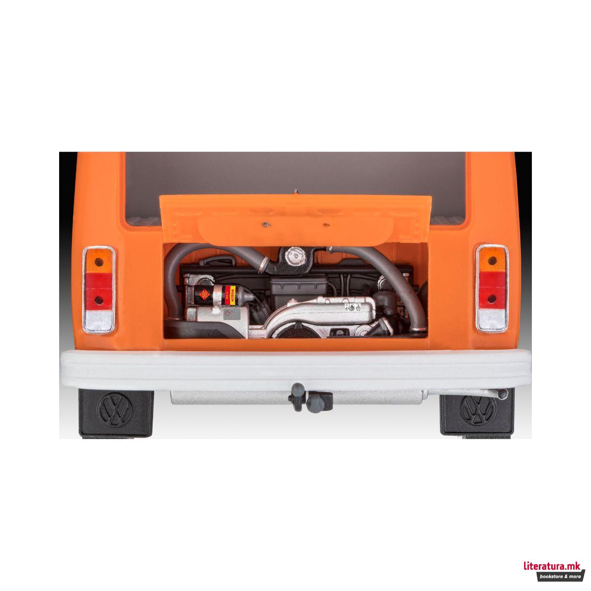Сет макета + бои, VW T2 Bus, 1:24 