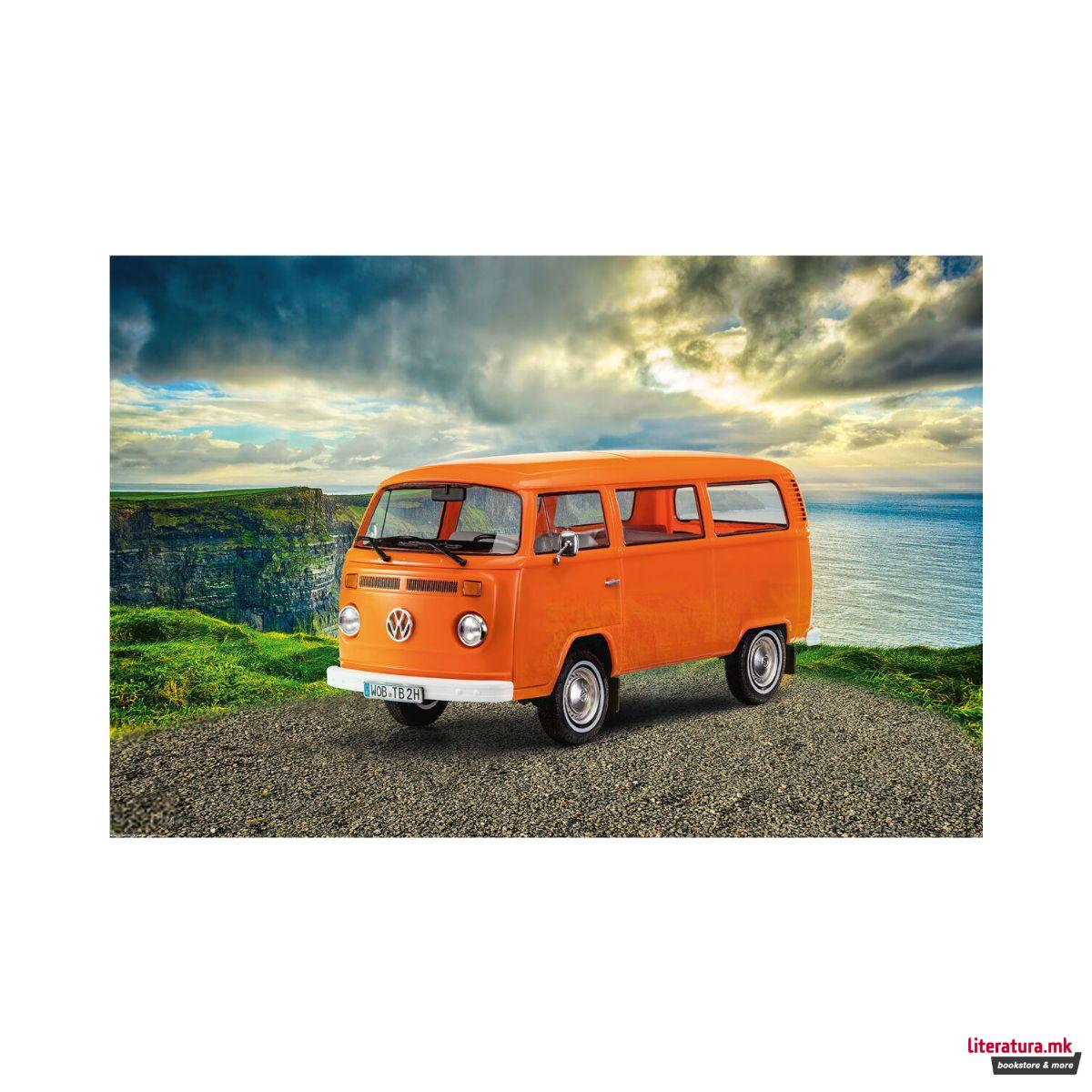 Сет макета + бои, VW T2 Bus, 1:24 