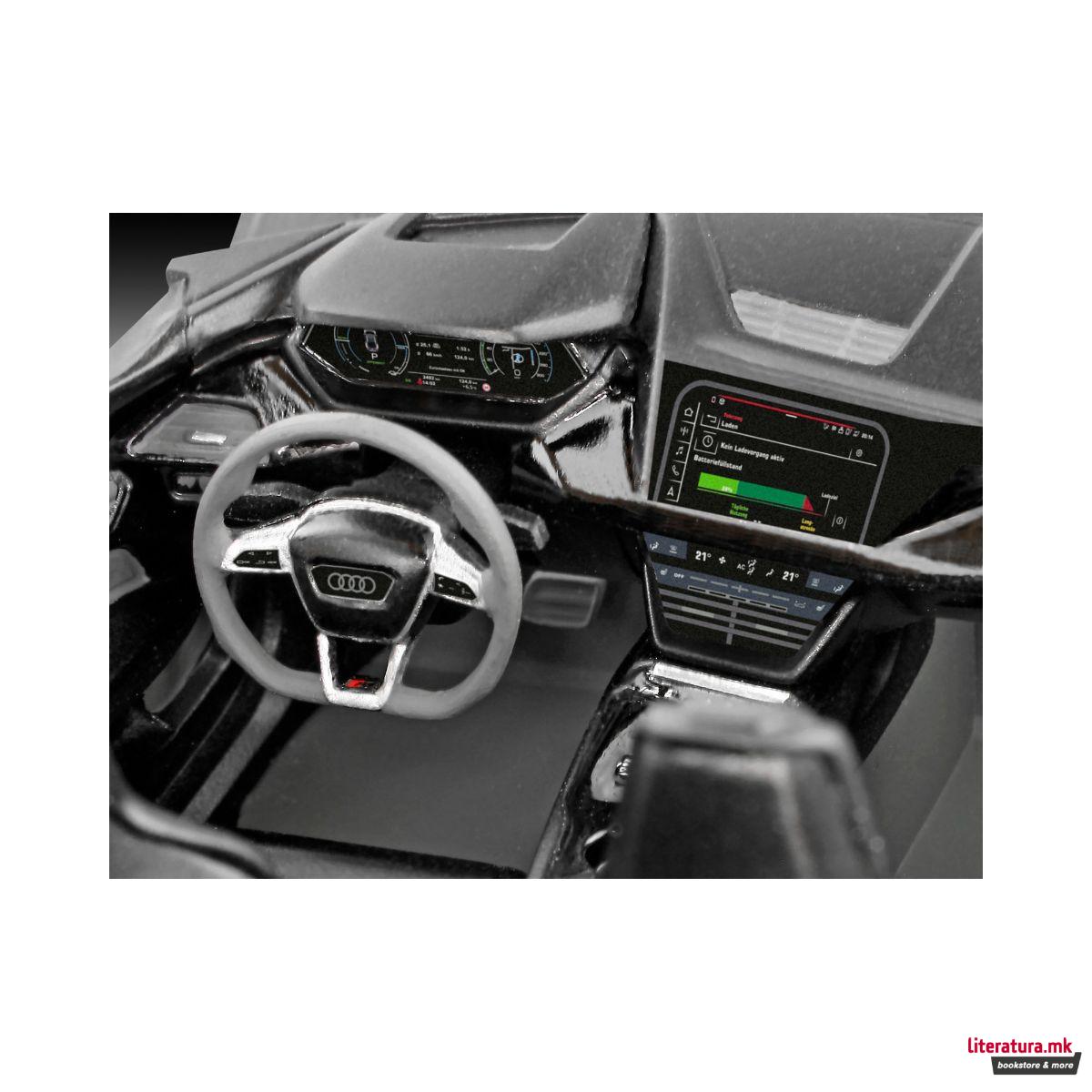 Сет макета + бои, Audi RS E-Tron GT, 1:24 