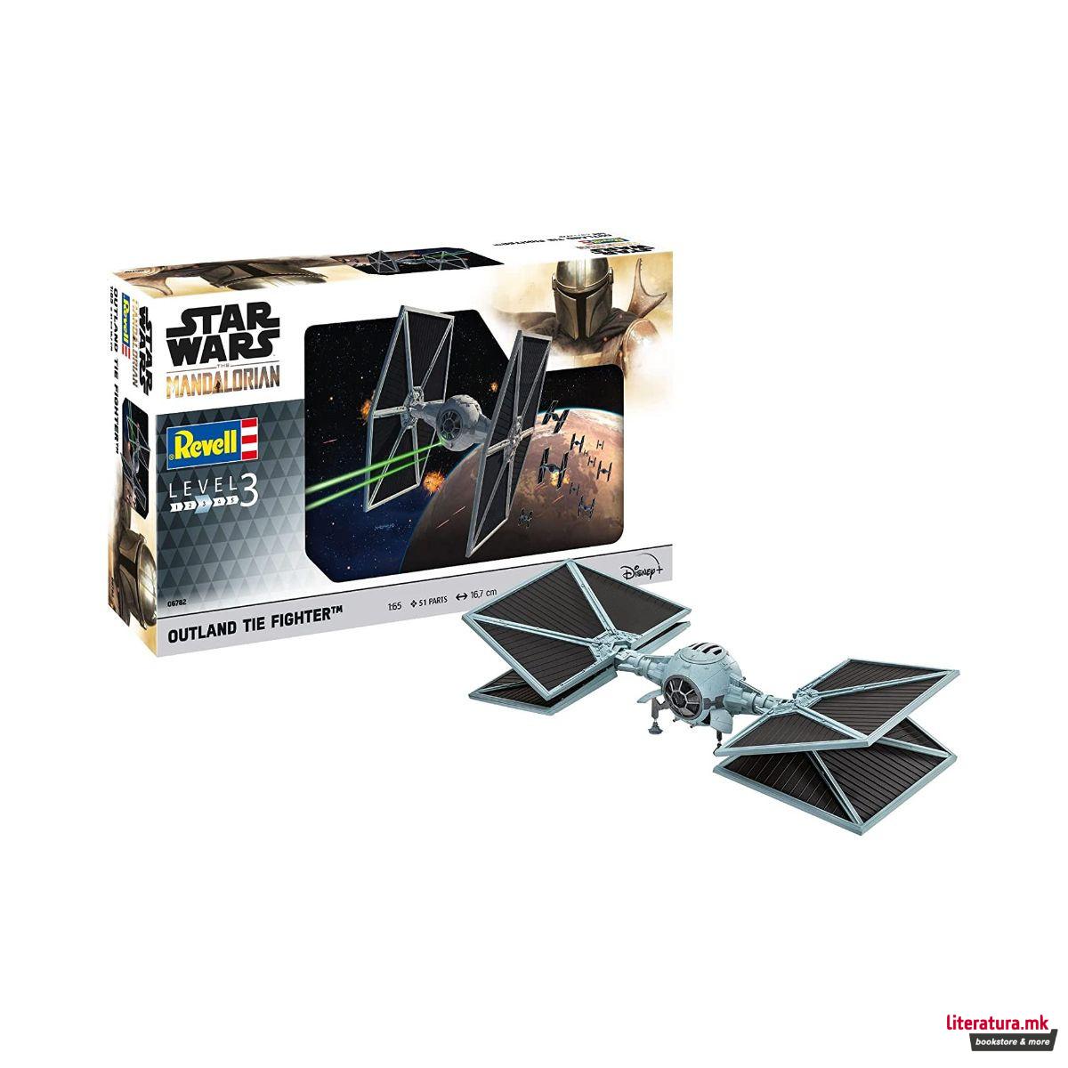 Макета, Star Wars: The Mandalorian - Outland TIE Fighter, 1:65