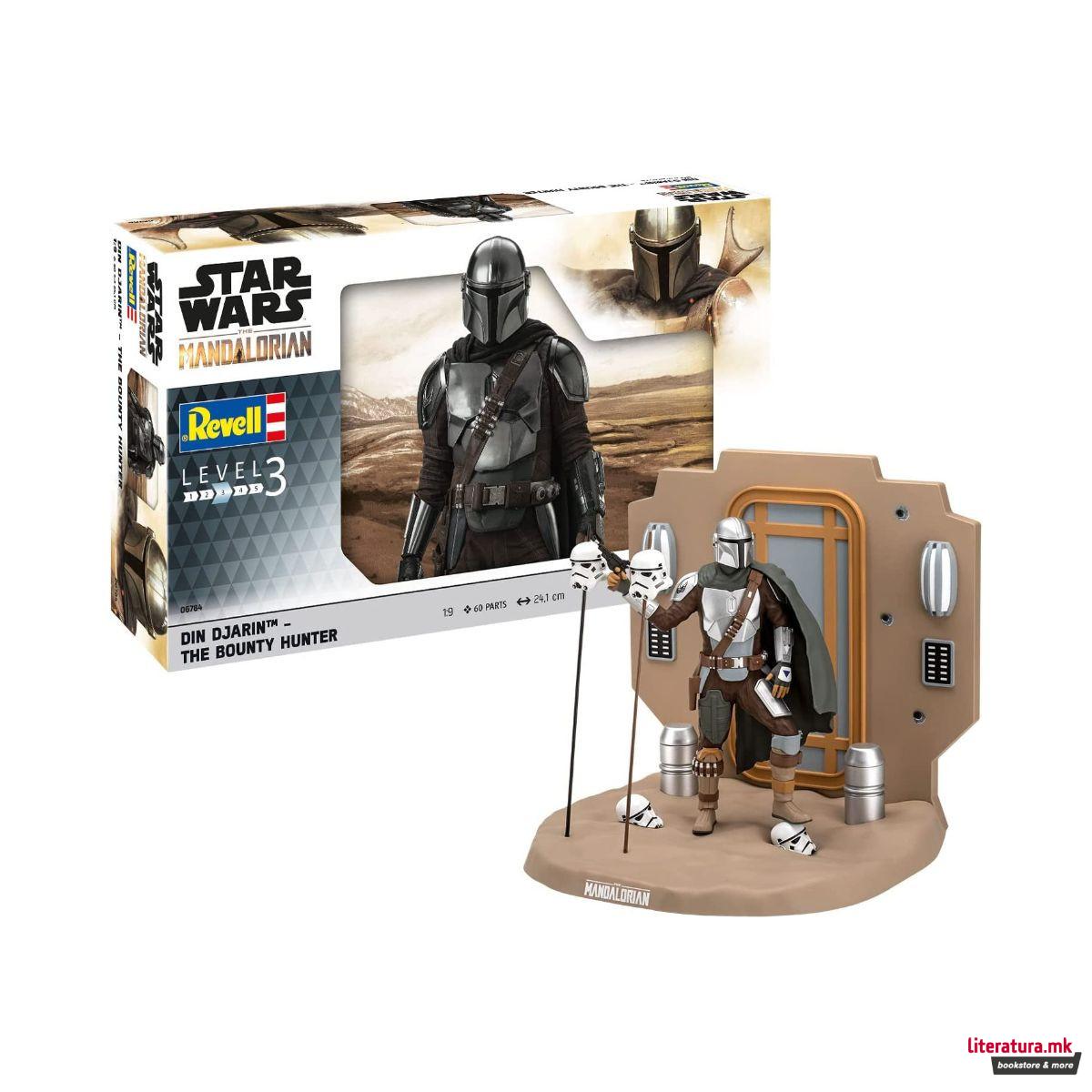 Макета, Star Wars: The Mandalorian - Din Djarin™ - The Bounty Hunter, 1:9 