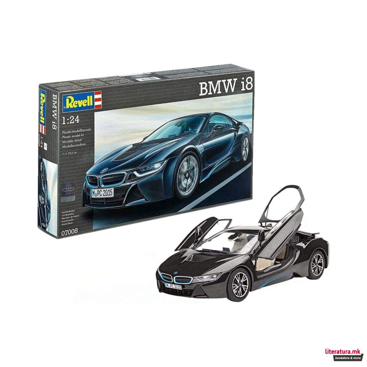Макета, BMW i8, 1:24 