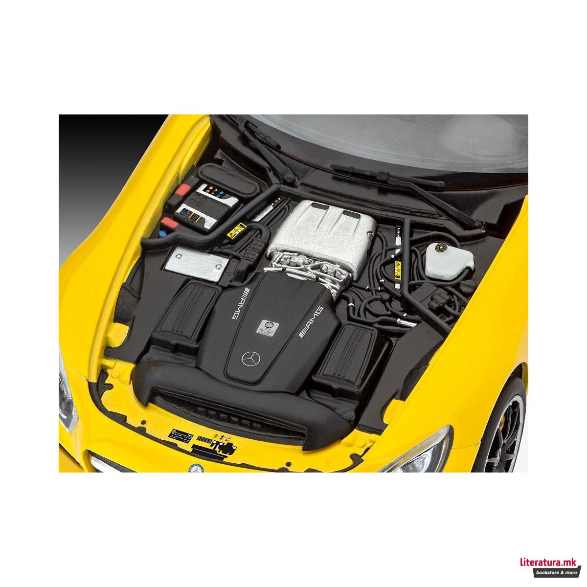 Макета, Mercedes AMG GT, 1:24 