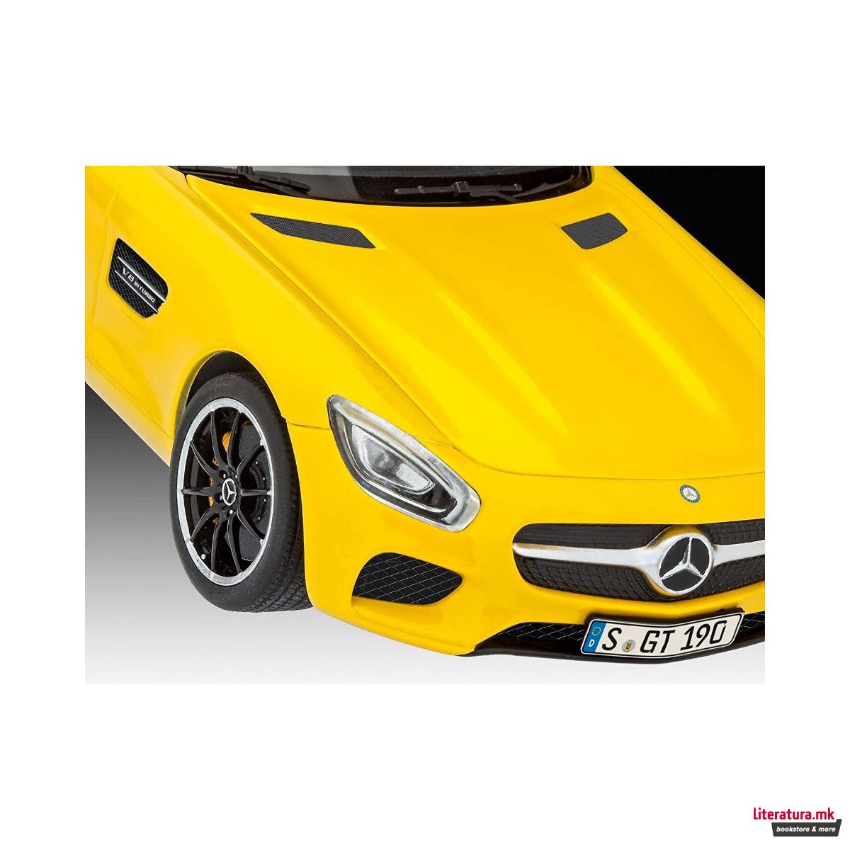 Макета, Mercedes AMG GT, 1:24 