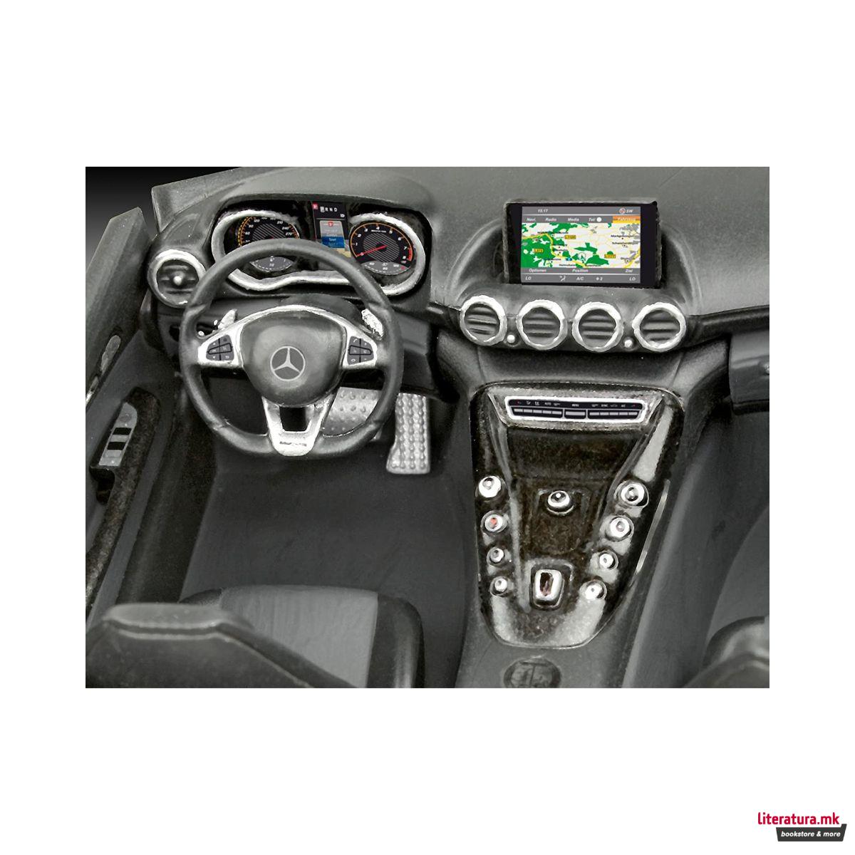 Макета, Mercedes AMG GT, 1:24 