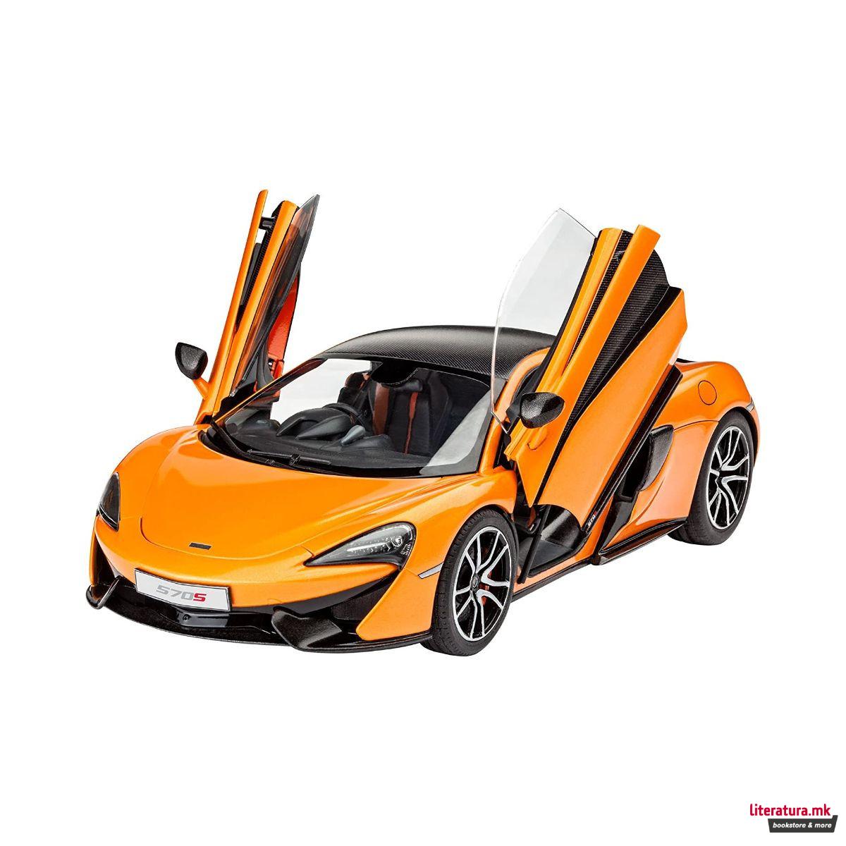 Макета, McLaren 570S, 1:24 