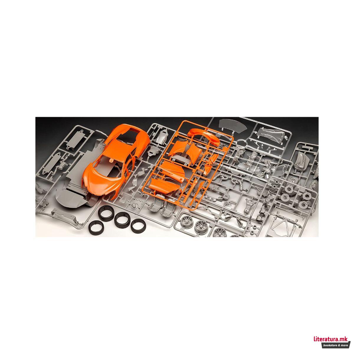 Макета, McLaren 570S, 1:24 