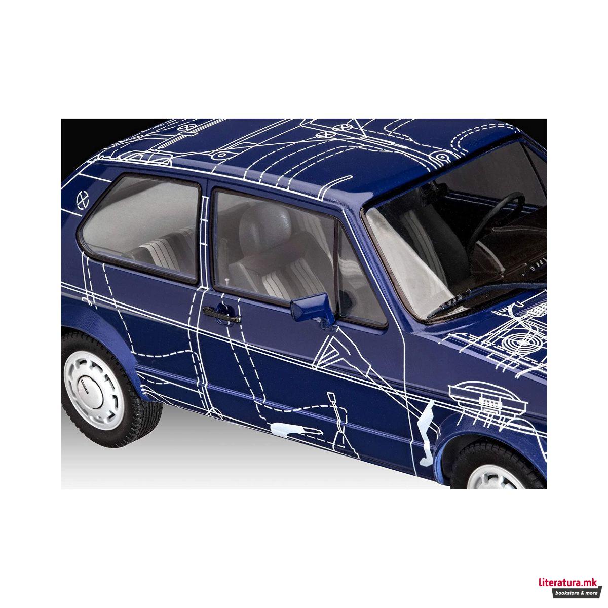 Макета, VW Golf GTI, 1:24 