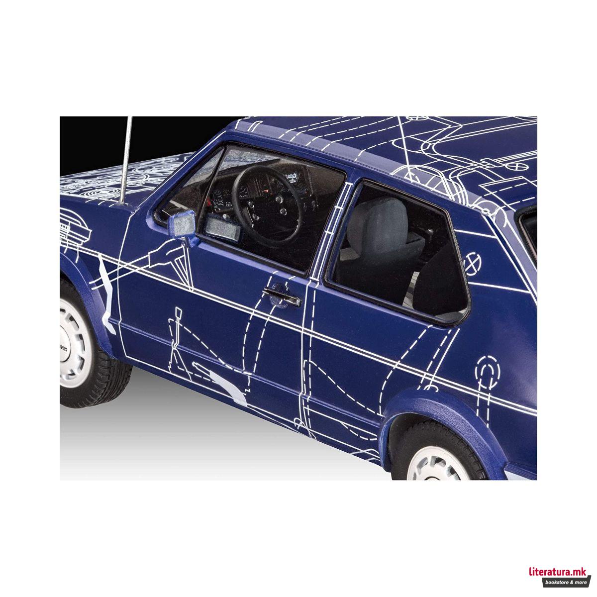 Макета, VW Golf GTI, 1:24 