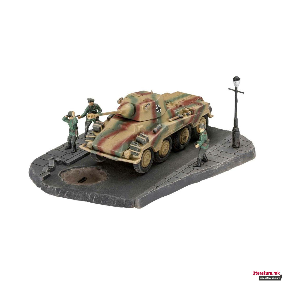 Макета, Sd.Kfz. 234/2 Puma, 1:76 
