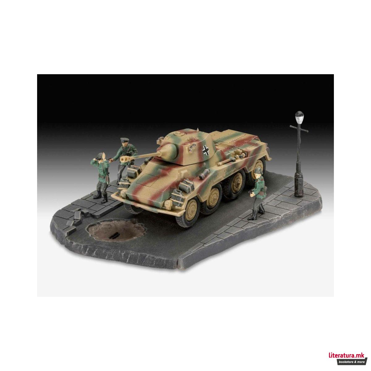 Макета, Sd.Kfz. 234/2 Puma, 1:76 