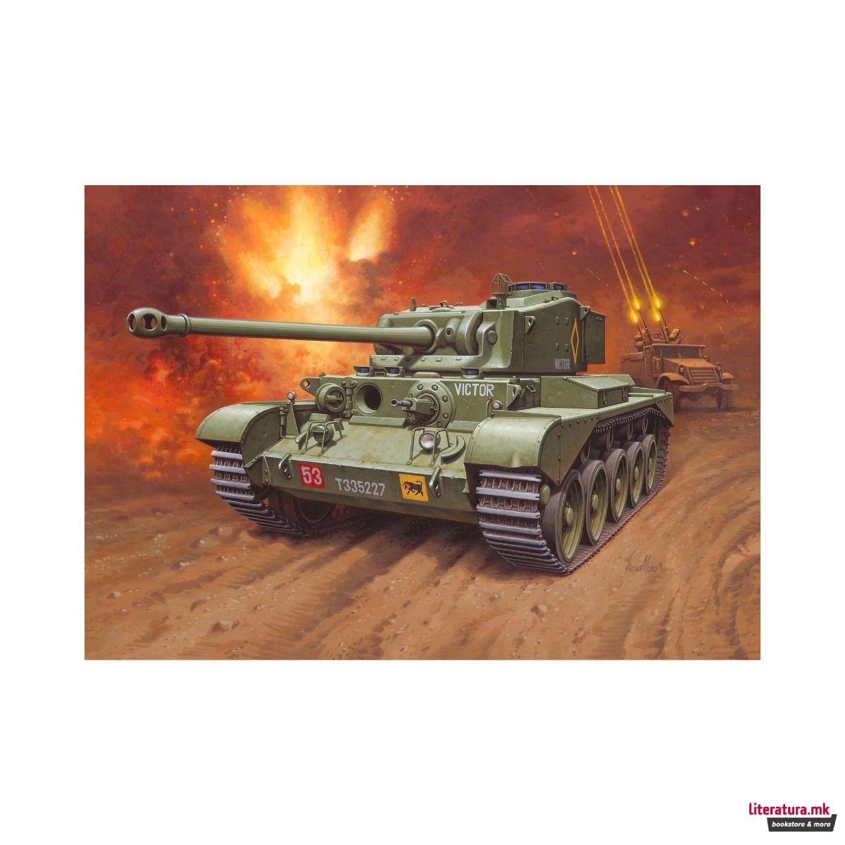 Макета, M24 Chaffee, 1:76 