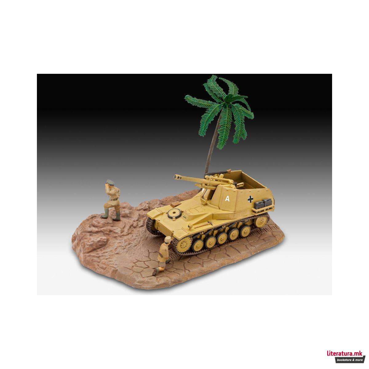 Макета, First Diorama, Sd. Kfz. 124 