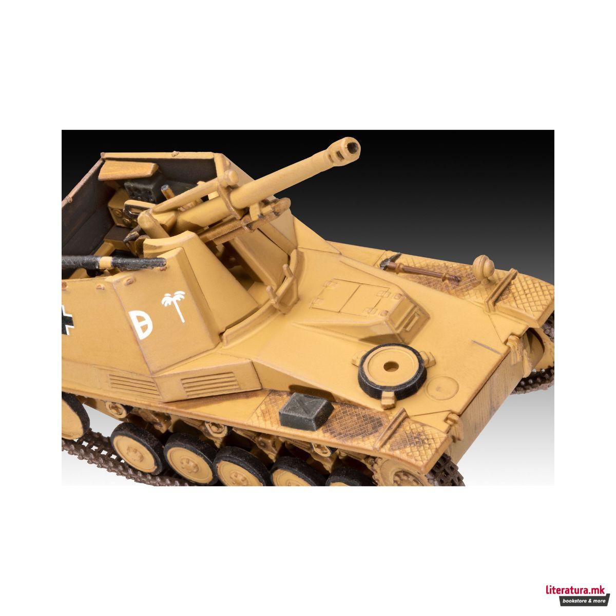 Макета, First Diorama, Sd. Kfz. 124 