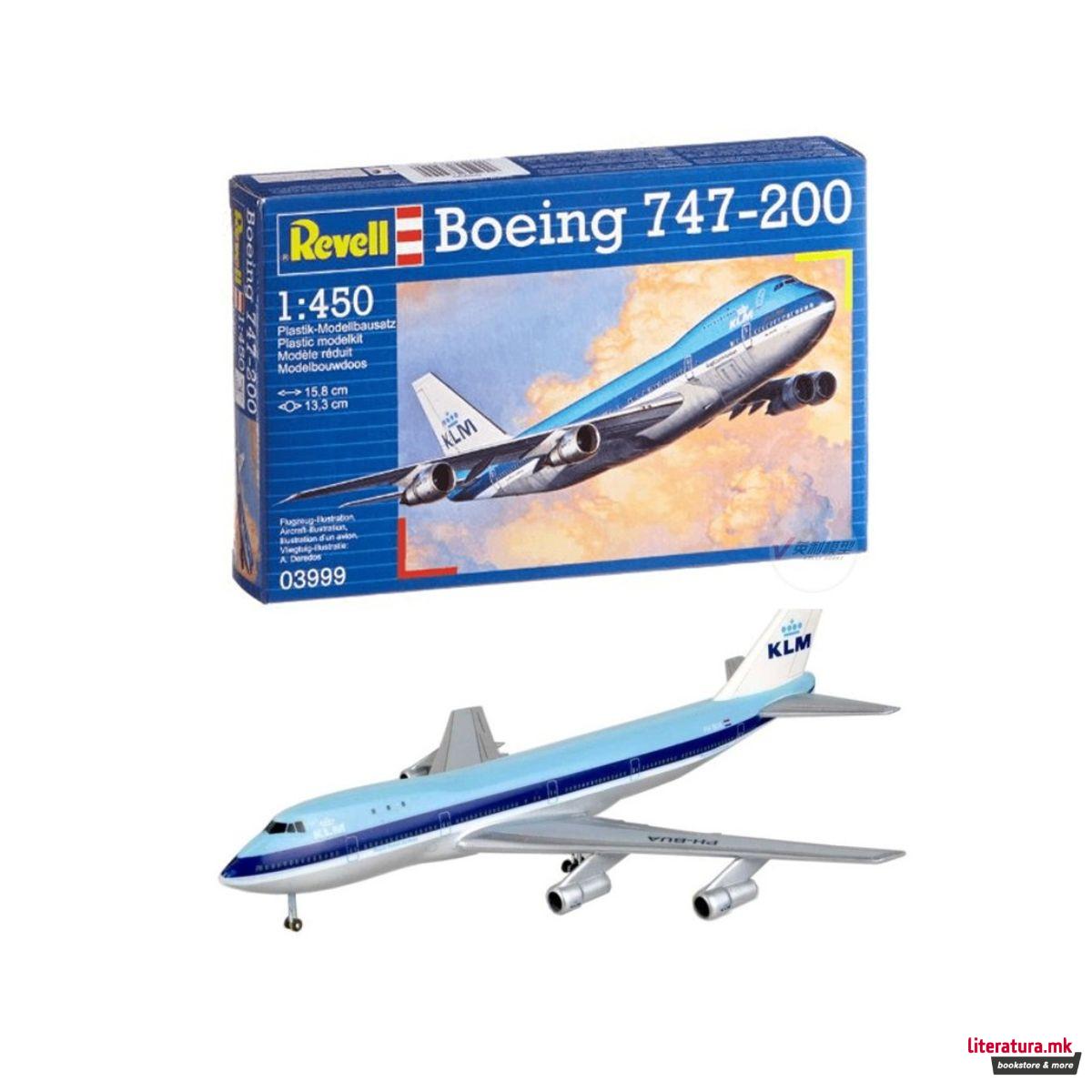 Макета, Boeing 747-200 Jumbo Jet, 1:487 