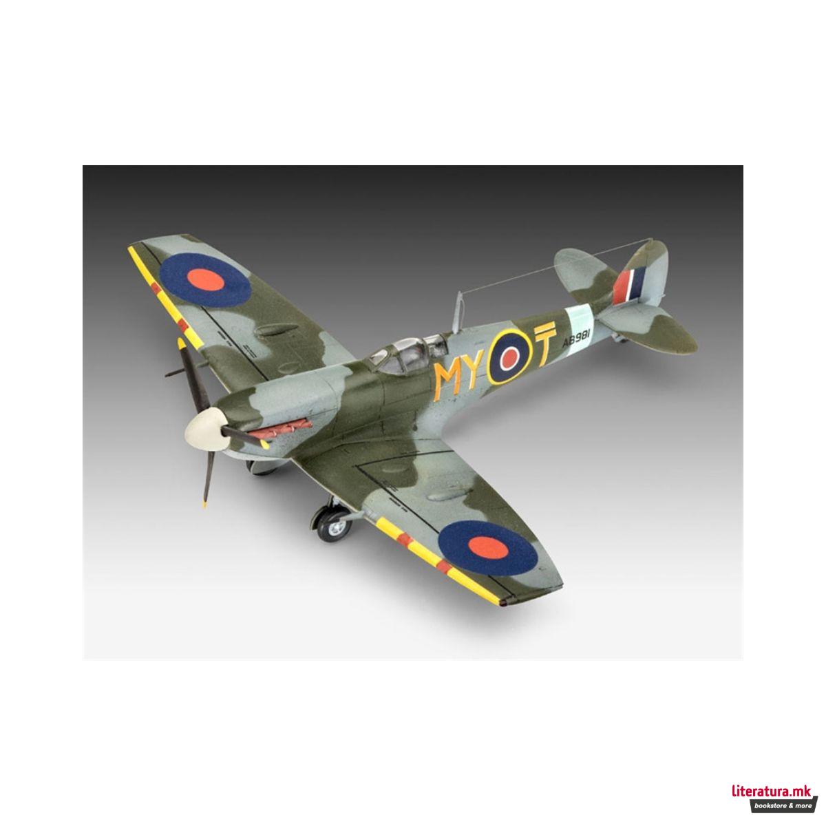 Макета, Bf109G-10 & Spitfire Mk.V - Combat Set, 1:72 